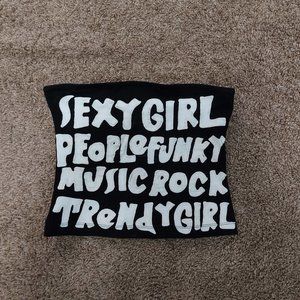 Designs by Naomi Wordsmith Crop Top